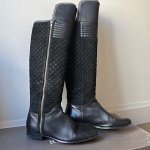 Renvy Melina leather and suede boots Sz 8.5 (fits Sz 9)